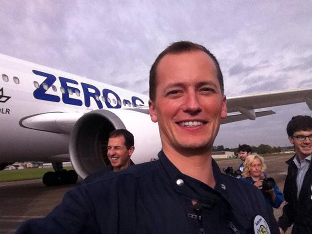 Selfie von Moderator Michael Weinmann