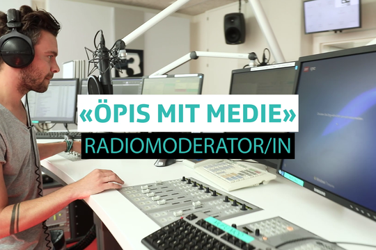 Bild von «Öpis mit Medie»: Was macht ein/e Radiomoderator/in?