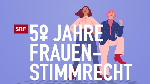 Bild von 50 Jahre Frauenstimmrecht: SRF feiert die Frauen